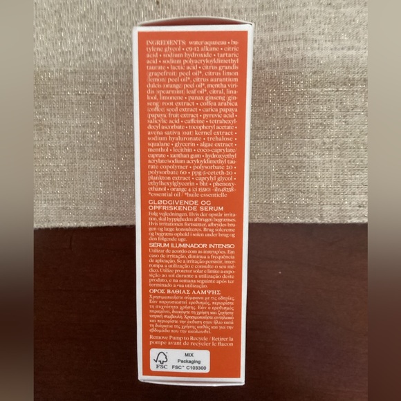 NIP Origins GINZING Into the Glow Brightening Serum, Retail $49. - Picture 5 of 7